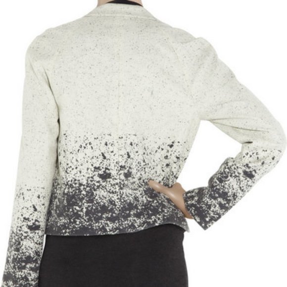 $1680 JASON WU RUNWAY WOOL BLEND SHORT COAT*8 - Picture 5 of 8